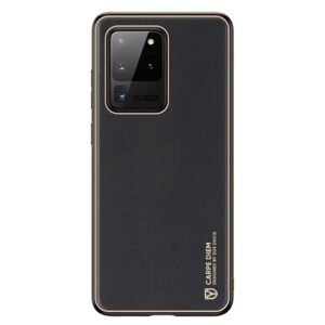 Dux Ducis Yolo Leather Electroplated Case for Samsung S20+/S20 Ultra