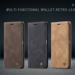 Caseme Luxury Flip Leather Case